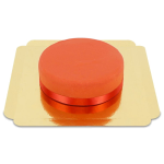 Red Ribbon Romance Cake