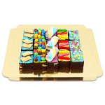 Colorful Party Brownie Box
