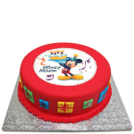 Mickey Best Wishes Cake
