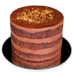Rich Layers Ganache Cake
