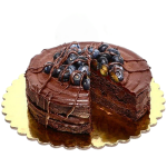 Vegan Chocolate Blueberry Quinoa Cake