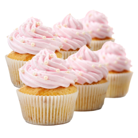 Pink Celebration Cupcakes