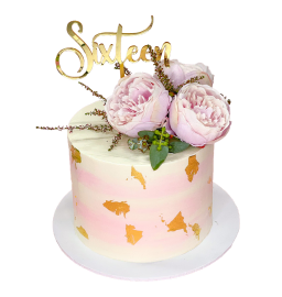 Pink and Gold Elegance