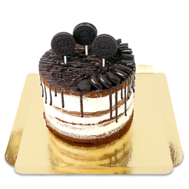 Mini Oreo Cookie Chocolate Cake