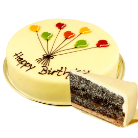 Poppy Seed Birthday Cake