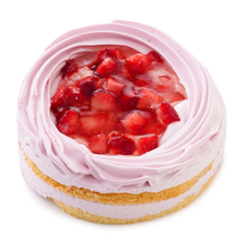 Layered Strawberry Cake