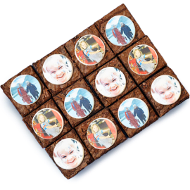 Personalised Photo Brownies