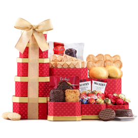 Assorted Chocolate Delights Gift Tower