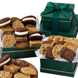 Luxurious Baked Goods Tower