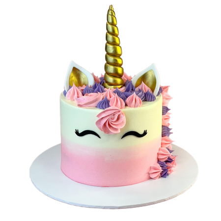 Ombre Unicorn Fantasy Cake