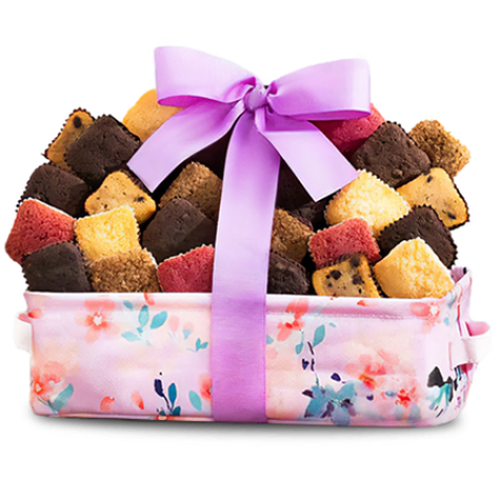 Brownies And Cakes Basket
