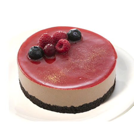 Berries and Chocolate Cream Cake