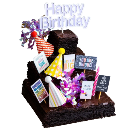 Birthday Brownie Surprise