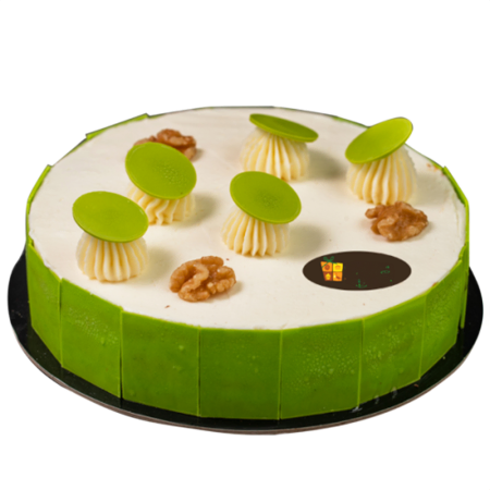 Spiced Carrot and Berry Cream Cake