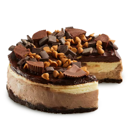 ChocoLuxe Peanut Butter Cheesecake