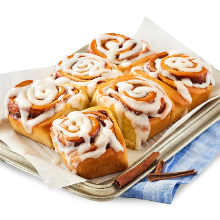 Golden Cinnamon Rolls